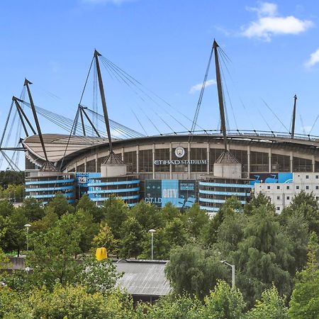 Modern Spacious 2Bedroom Apartment Great! Location By Etihad Mancity Stadium& Coop Live Arena Manchester Dış mekan fotoğraf